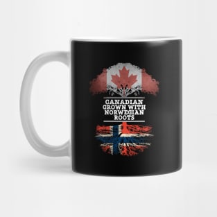 Canadian Grown With Norwegian Roots - Gift for Norwegian With Roots From Norway Mug